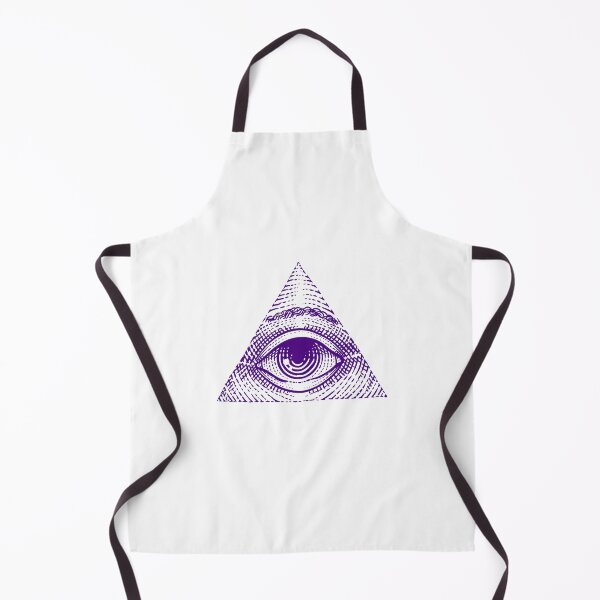 Item preview, Dark Purple Vintage Eye of Providence Design designed and sold by pattern-archive.