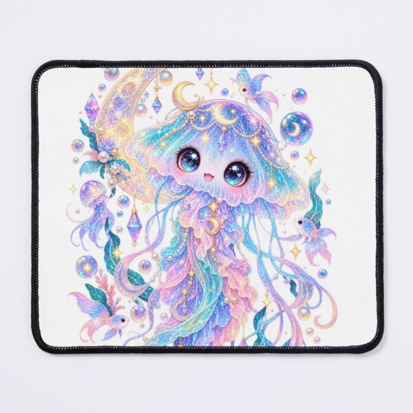 Item preview, Celestial Pastel Jellyfish Dream designed and sold by jgvisualarts.