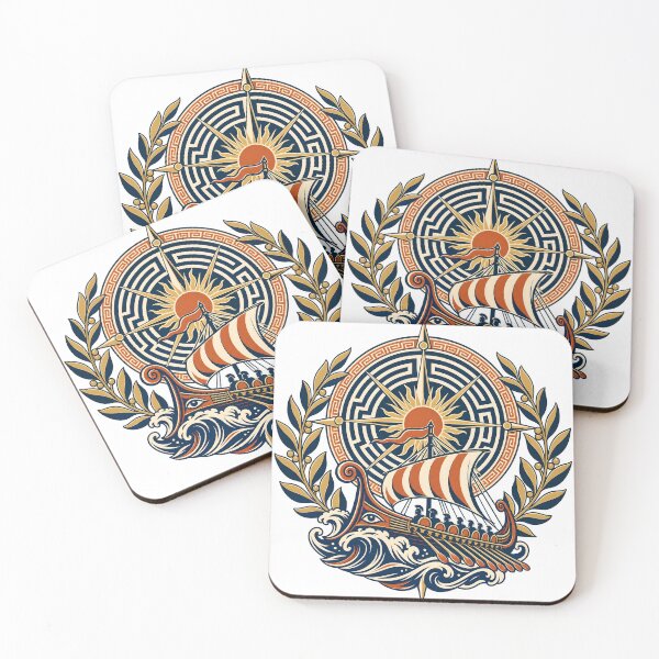 Item preview, Epic Emblem of the Odyssey and Greek Mythology designed and sold by Discount code.