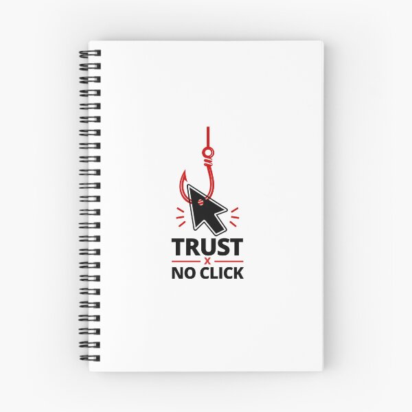 Item preview, Trust No Click Phishing Awareness Cyber Security designed and sold by cybertreat.