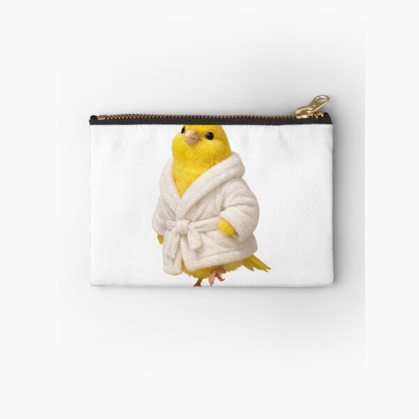 Item preview, Cosy Yellow Canary Bathrobe designed and sold by Sillytoe.