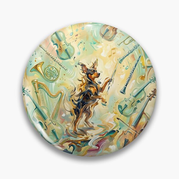 Item preview, Miniature Pinscher Conductor designed and sold by PictoVibe.