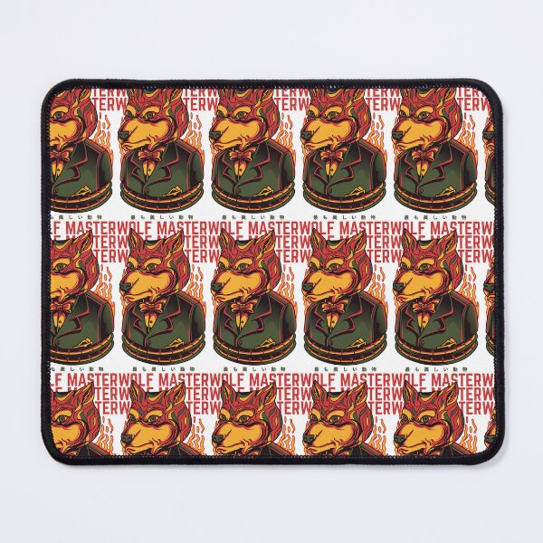Item preview, Wolf Master Cool Yellow Wolf Cartoon designed and sold by GraphiQTees.