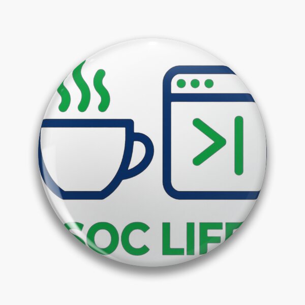 Item preview, SOC Life Coffee and Alerts Security Operations designed and sold by cybertreat.