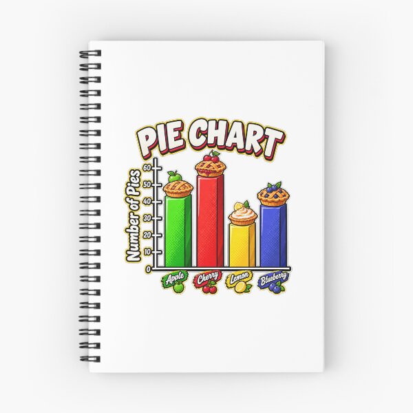 Item preview, Pie Chart – Funny Math Bar Graph Pie Pun designed and sold by Numerous-Niches.