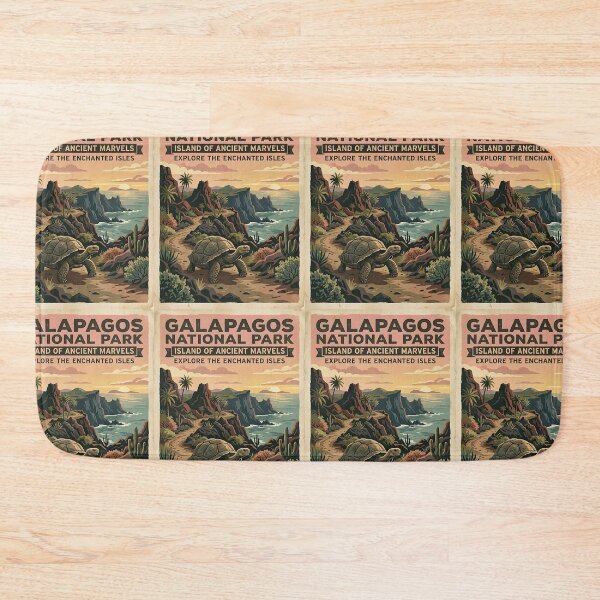 Item preview, Giant Tortoise Island Trail designed and sold by PictoVibe.