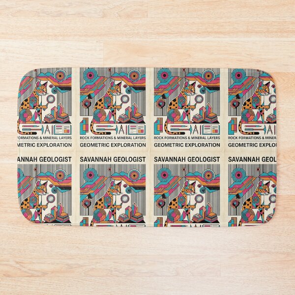 Item preview, Savannah Cat Geologist designed and sold by PictoVibe.