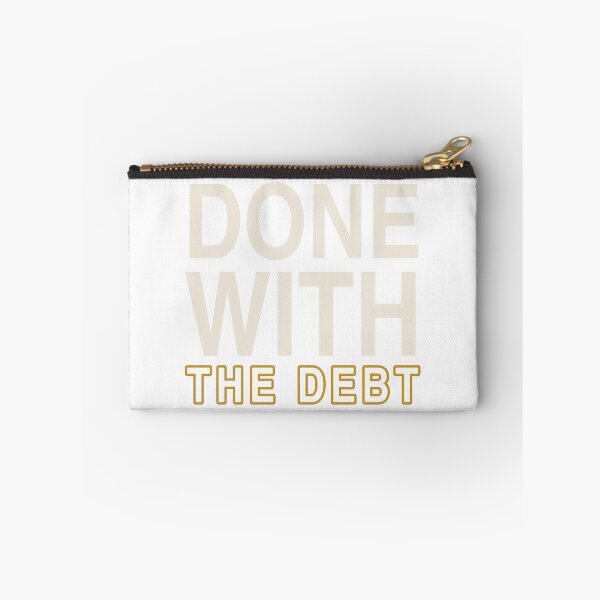 Item preview, Done With The Debt - Funny Graduation designed and sold by KLIFT.