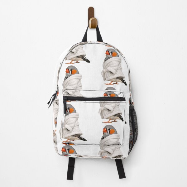Item preview, Cosy Zebra Finch Bathrobe designed and sold by Sillytoe.