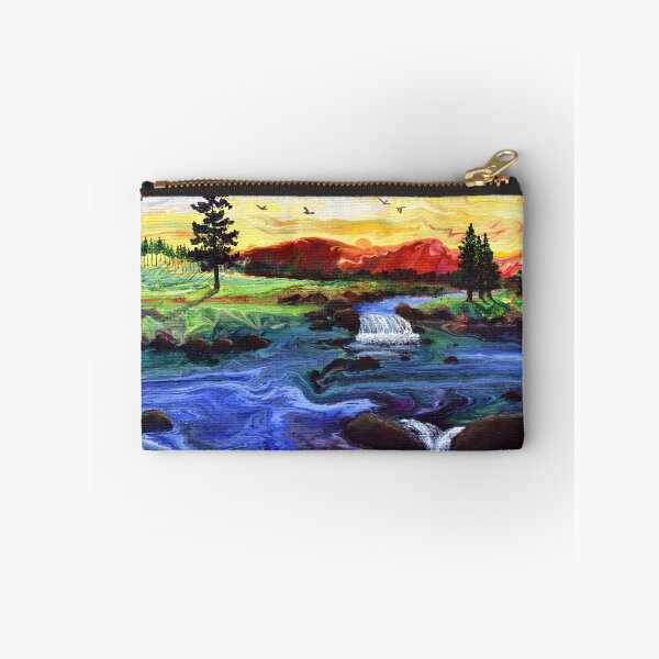 Item preview, Sun Setting Over Flowing Water designed and sold by BreezyZen.