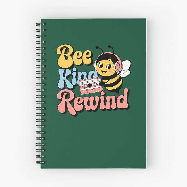 Item preview, Bee Kind Rewind  Retro Bee T-Shirt 697 designed and sold by Pinkydesigned.