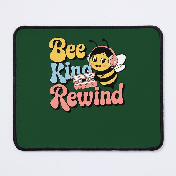 Item preview, Bee Kind Rewind  Retro Bee T-Shirt 697 designed and sold by Pinkydesigned.