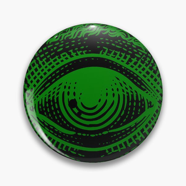 Item preview, Green Vintage Eye of Providence Design designed and sold by pattern-archive.