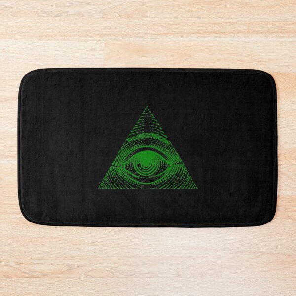 Item preview, Green Vintage Eye of Providence Design designed and sold by pattern-archive.