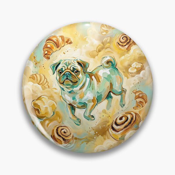 Item preview, Pug Dream Bakery designed and sold by PictoVibe.