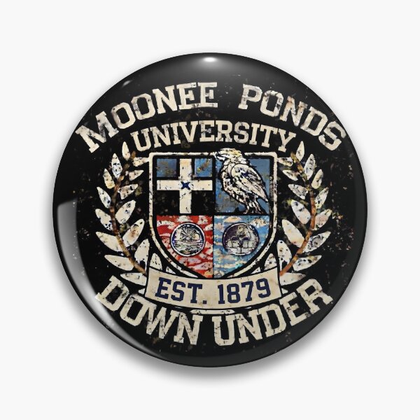 Item preview, MOONEE PONDS UNIVERSITY - DOWN UNDER - EST. 1879 designed and sold by Takin-Thepiss.
