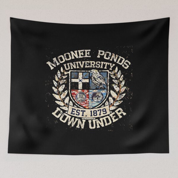 Item preview, MOONEE PONDS UNIVERSITY - DOWN UNDER - EST. 1879 designed and sold by Takin-Thepiss.