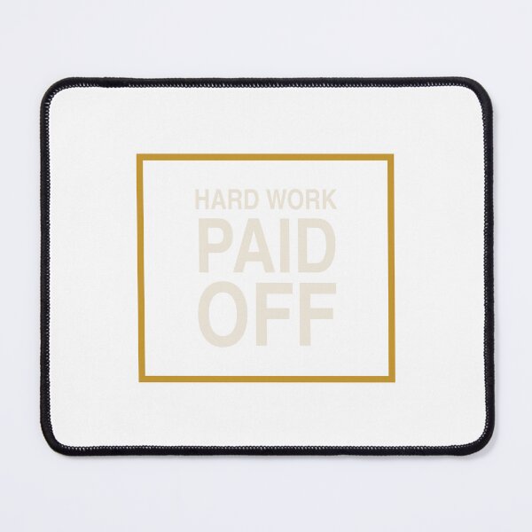 Item preview, Hard Work Paid Off - Graduation Gift designed and sold by KLIFT.