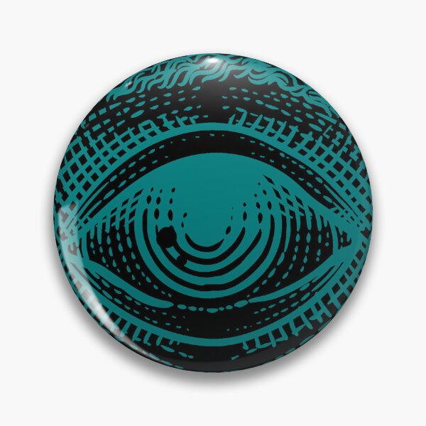 Item preview, Teal Vintage Eye of Providence Design designed and sold by pattern-archive.