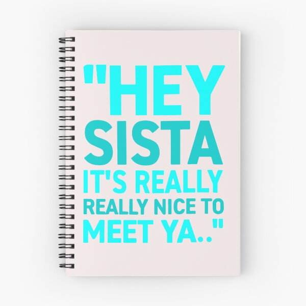 Item preview, Hola, hermana, es realmente un placer conocerte (graciosa letra) designed and sold by ChuyenSuperx.