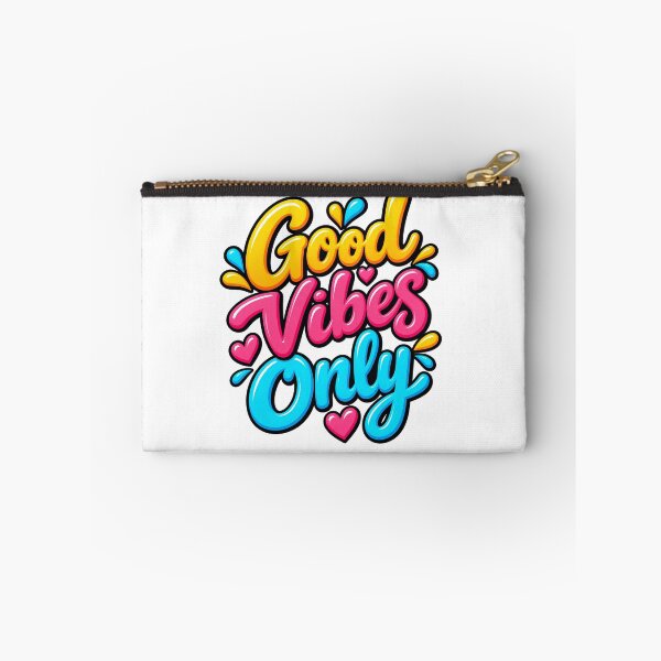 Item preview, Good Vibes Only Colorful Inspirational Positive Quote Sticker designed and sold by Pixel & Ponder.