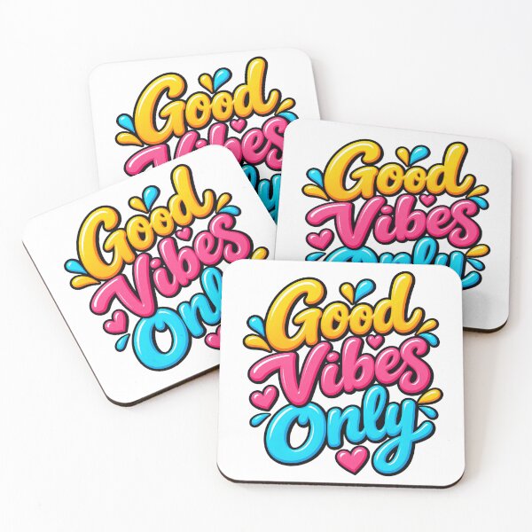 Item preview, Good Vibes Only Colorful Inspirational Positive Quote Sticker designed and sold by Pixel & Ponder.