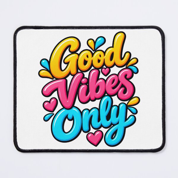 Item preview, Good Vibes Only Colorful Inspirational Positive Quote Sticker designed and sold by Pixel & Ponder.