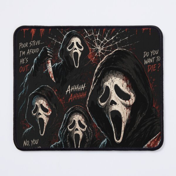 Item preview, Ghostface Tshirts Movie Retro Horror Movie Scream Halloween designed and sold by Hydlaaksmndriss.