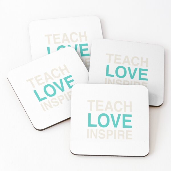Item preview, Teach Love Inspire - Teacher Gift designed and sold by KLIFT.