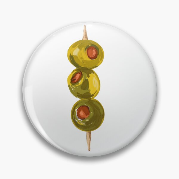 Item preview, olives on toothpick green olives greece chic city snap aperitif  designed and sold by bunnylover4life.