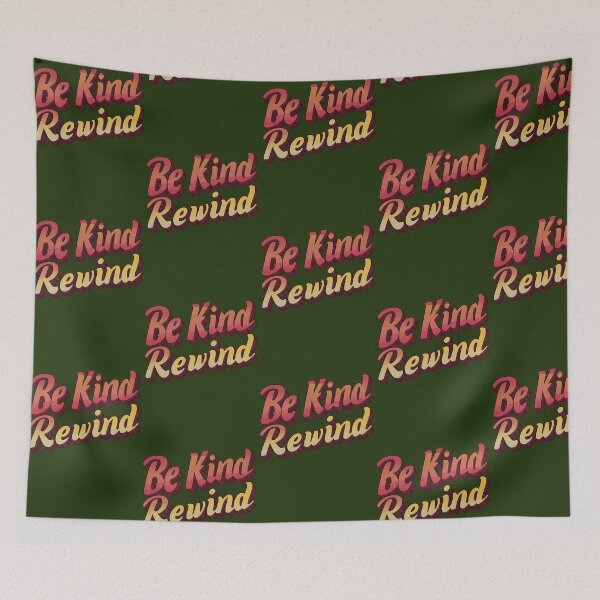 Aperçu de l'œuvre Soyez gentils Rembobinez 806 créée et vendue par Pinkydesigned.
