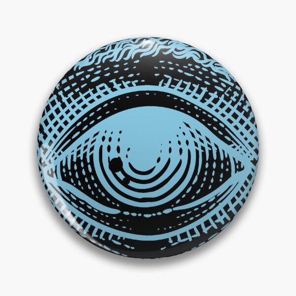 Item preview, Sky Blue Vintage Eye of Providence Design designed and sold by pattern-archive.