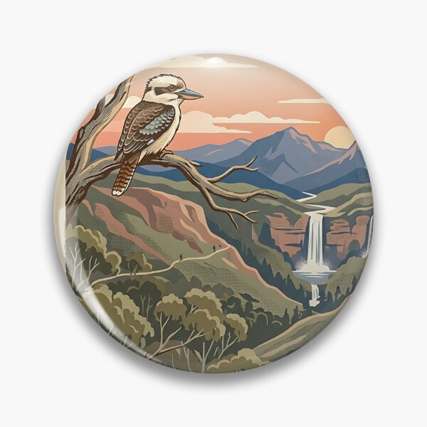 Item preview, Kookaburra Valley Watcher designed and sold by PictoVibe.