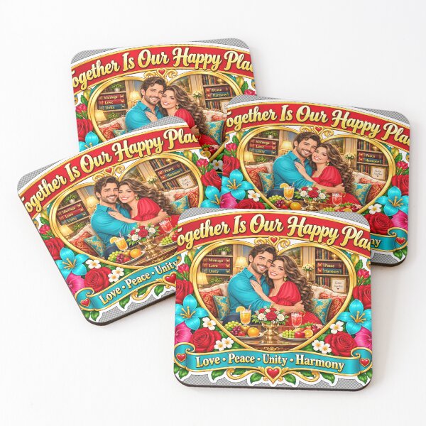 Item preview, Together Is Our Happy Place designed and sold by New Wave Artworks & Odds &Ends.