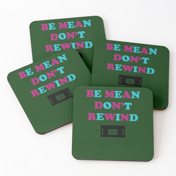 Item preview, Be Mean Don'T Rewind Funny Video Joke 314 designed and sold by Pinkydesigned.