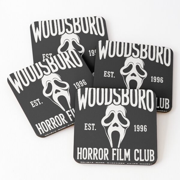 Item preview, Ghostface Tshirts Woodsboro Horror Film Club Halloween Retro Scream Horror Movie designed and sold by Hydlaaksmndriss.