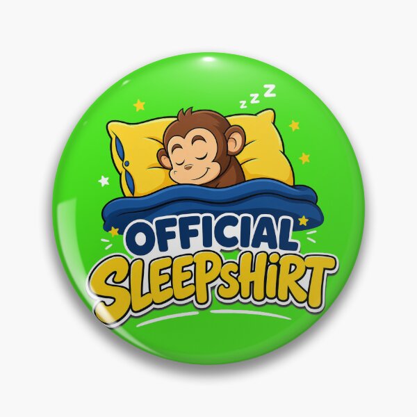Item preview, Official Sleepshirt Cute Monkey Graphic designed and sold by JandJOc.
