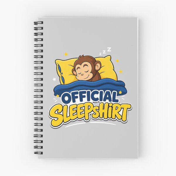 Item preview, Official Sleepshirt Cute Monkey Graphic designed and sold by JandJOc.