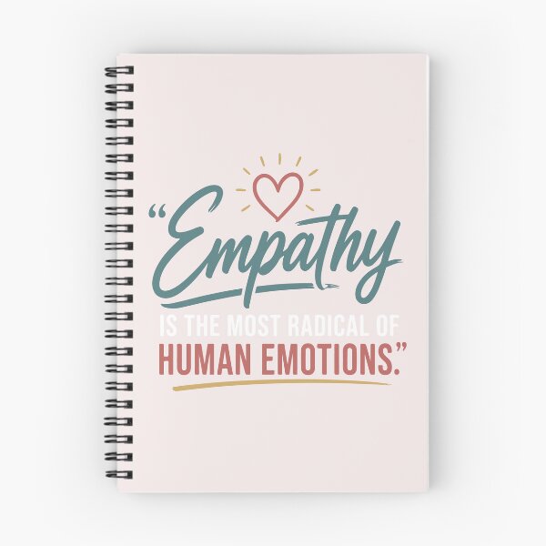 Item preview, Empathy Human Emotions Minimalist Heart Quote designed and sold by ChuyenSuperx.
