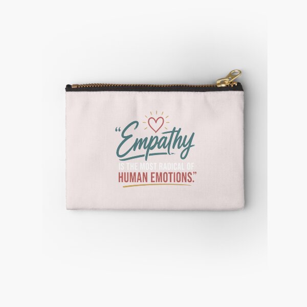 Item preview, Empathy Human Emotions Minimalist Heart Quote designed and sold by ChuyenSuperx.