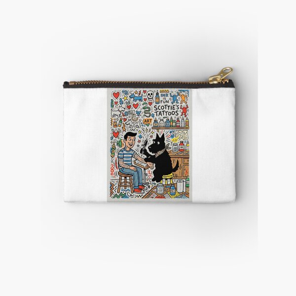 Item preview, Scottish Terrier Tattoo Artist designed and sold by PictoVibe.