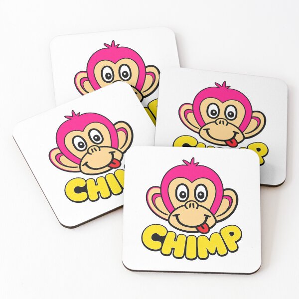 Item preview, Cheeky Chimp Cartoon Badge designed and sold by JandJOc.