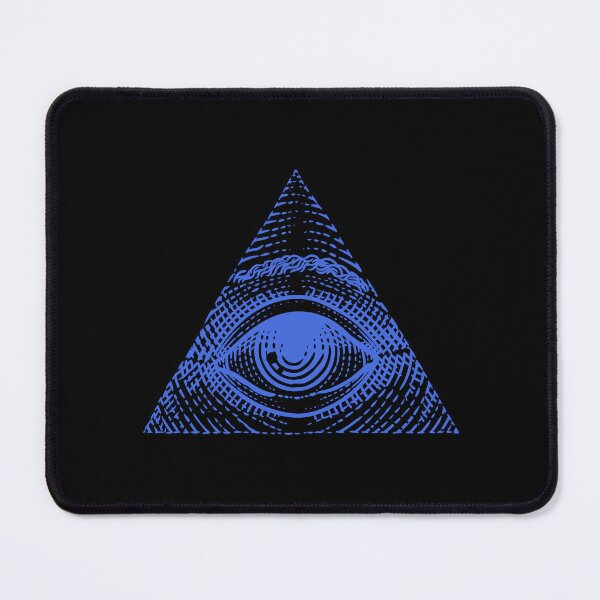 Item preview, Royal Blue Vintage Eye of Providence Design designed and sold by pattern-archive.