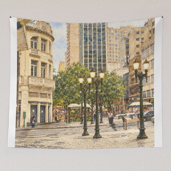 Item preview, Lampposts on the street designed and sold by Carol-arts-.