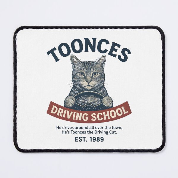 Item preview, Toonces Driving School - Est. 1989 designed and sold by nealjaney.