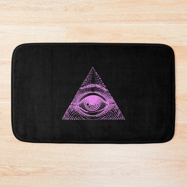 Item preview, Violet Vintage Eye of Providence Design designed and sold by pattern-archive.