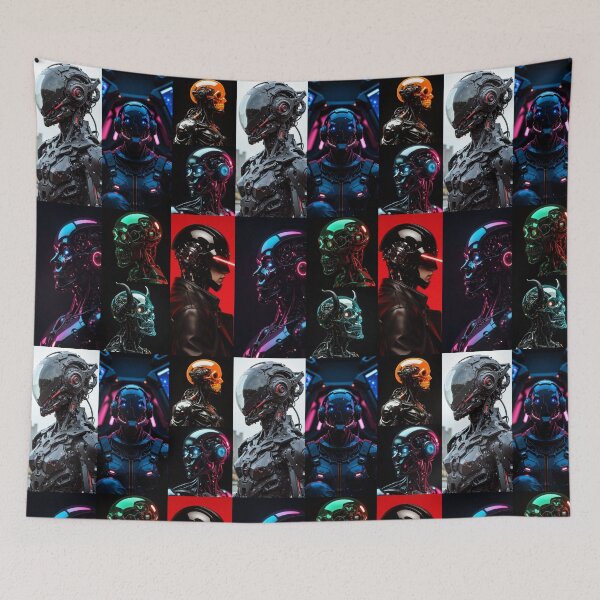 Item preview, Robot, Android, Collage, 02 designed and sold by 4gottenlore.