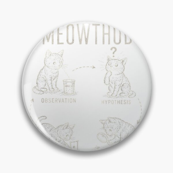Item preview, Scientific Meowthod Funny Science Cat Teacher Student Retro T-Shirt designed and sold by KTY-NUSS.
