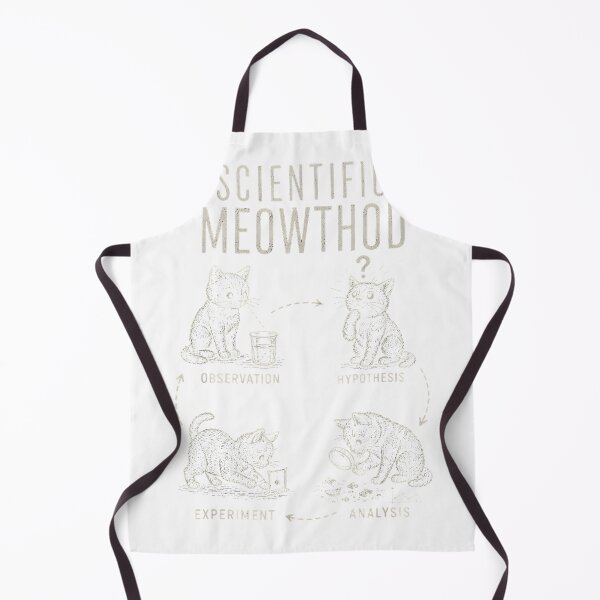 Item preview, Scientific Meowthod Funny Science Cat Teacher Student Retro T-Shirt designed and sold by KTY-NUSS.