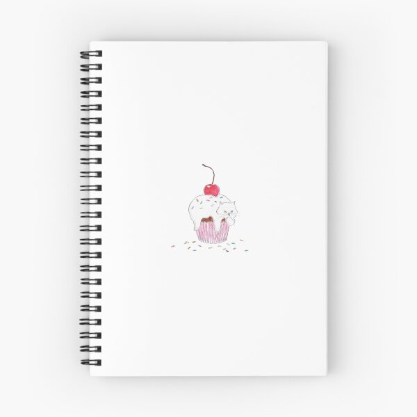 Item preview, kitten cupcake sweet treat cherry cute chic cat dessert cake sprinkles designed and sold by bunnylover4life.